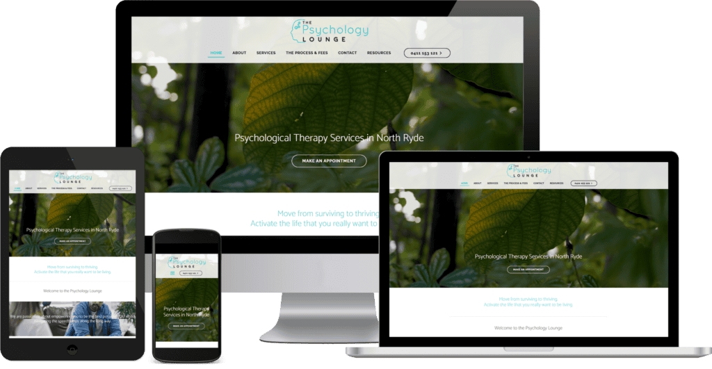Website design sample
