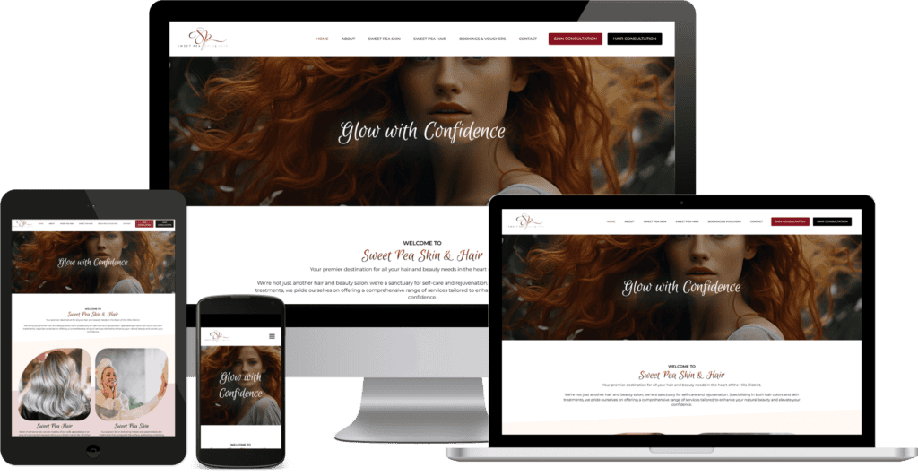 Website design sample