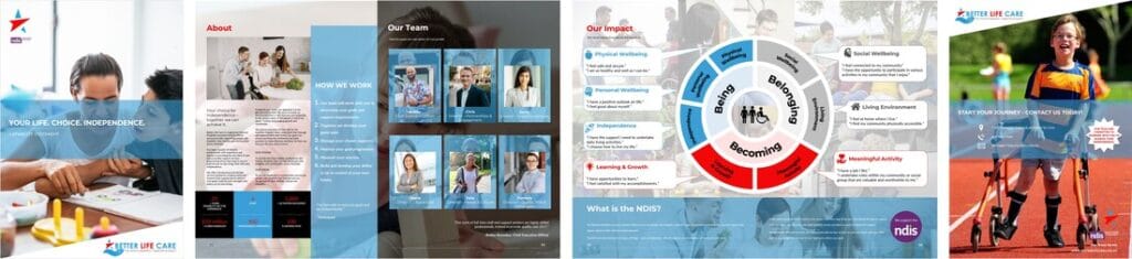 Brochure design sample 1