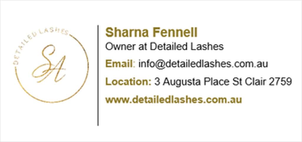 Email signature design sample 1