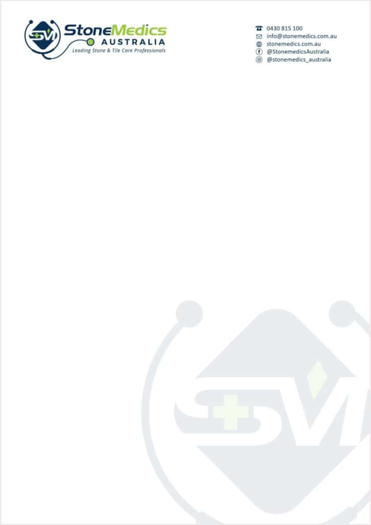 Letterhead design sample 5